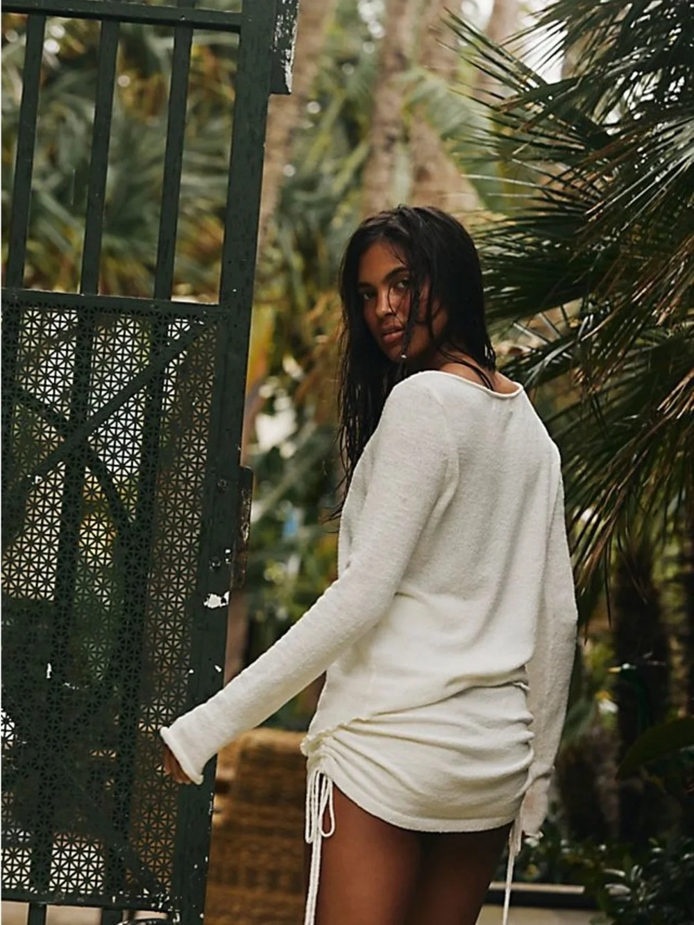 Free People clean white